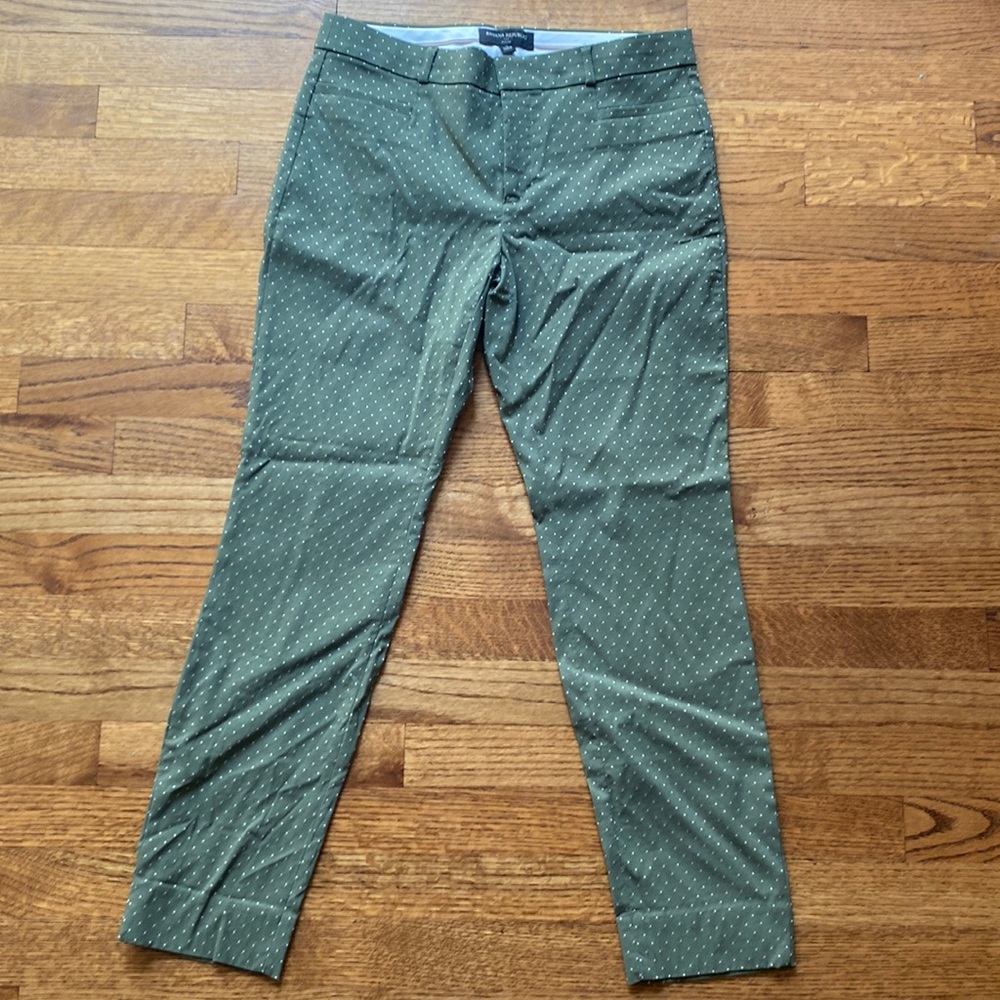 Banana Republic Sloan Sage Green Dress Pants, size 4